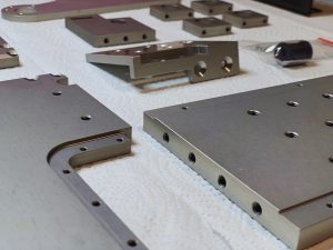 Industry design printer hig speed slider module aluminium anodize parts