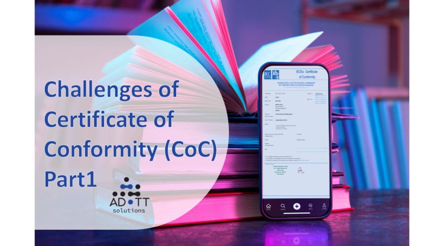 Challenges of Certificate of Conformity (CoC) Part1